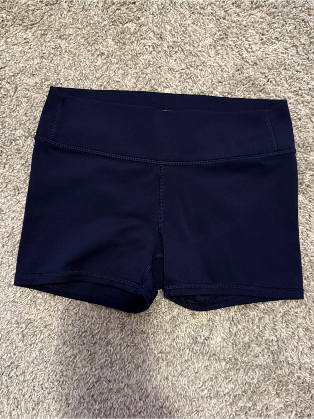 all in motion Navy High-Rise Bike Shorts